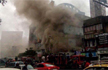 A Row of Shops on Fire in Mumbai’s Bandra